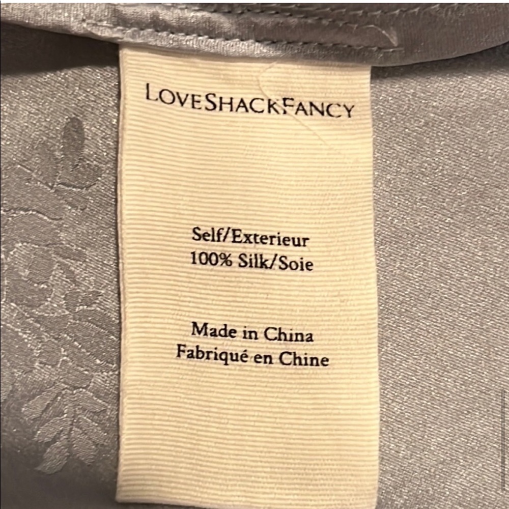 LoveShackFancy silk slip dress - Picture 7 of 7